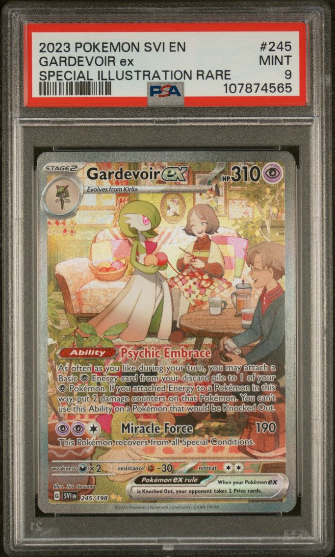 2023 #245 Gardevoir EX PSA 9 Svi EN-Scarlet & Violet Pokemon