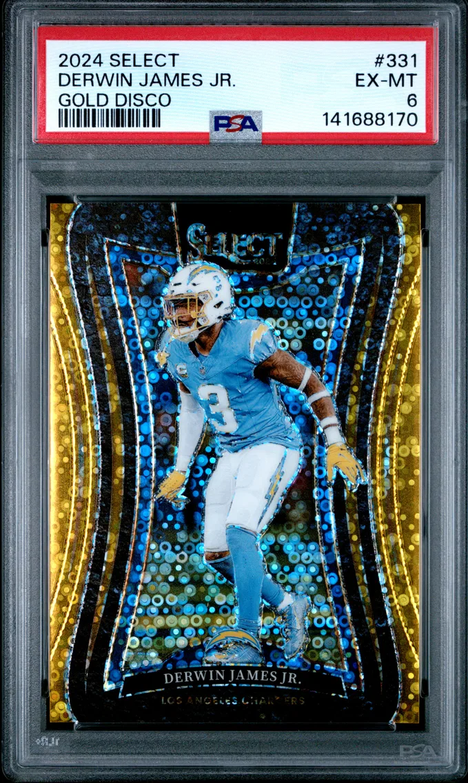 2024 #331 Derwin James Jr. PSA 6 Panini Select