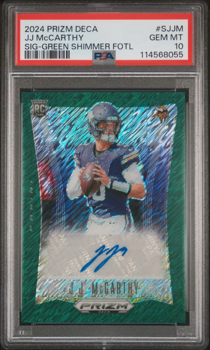 2024 #SJJM JJ McCarthy PSA 10 Pa