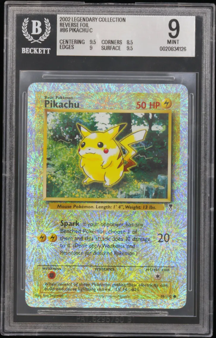 2002 #86 Pikachu Legendary Colle
