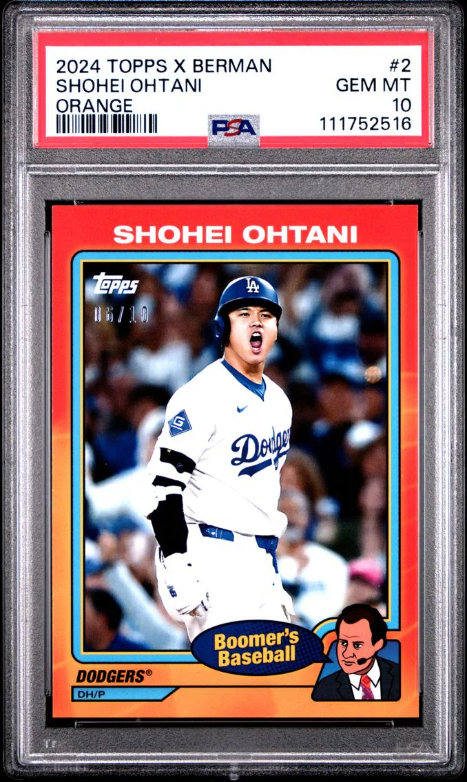 2024 #2 Shohei Ohtani PSA 10 Top