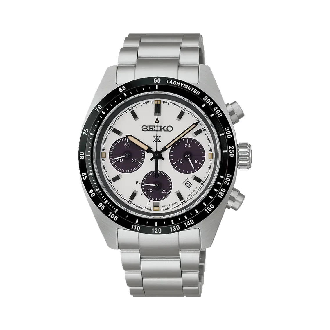 Seiko SSC961 Prospex Speedtimer 39mm - White on Bracelet
