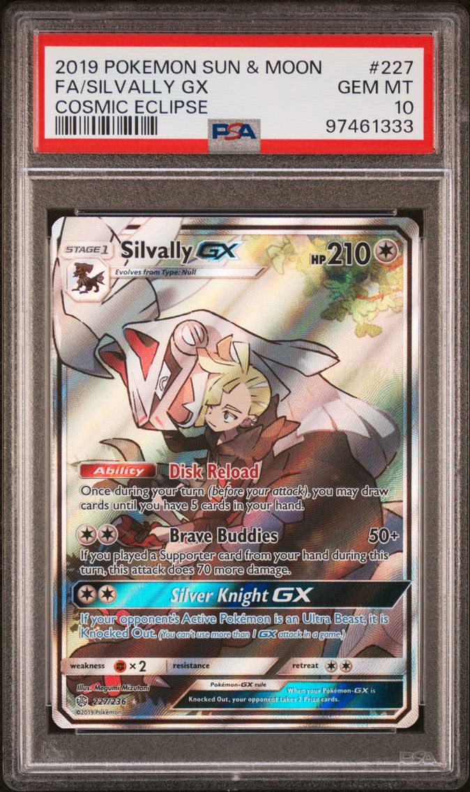 2019 #227 Full Art/Silvally GX P