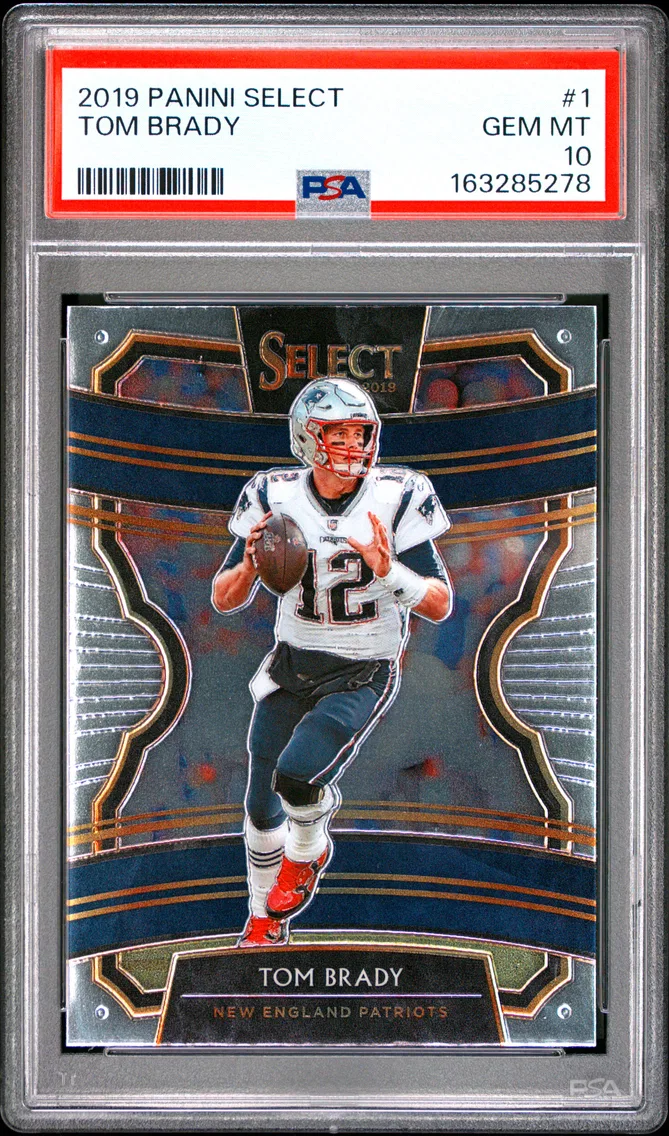 2019 #1 Tom Brady PSA 10 Panini Select