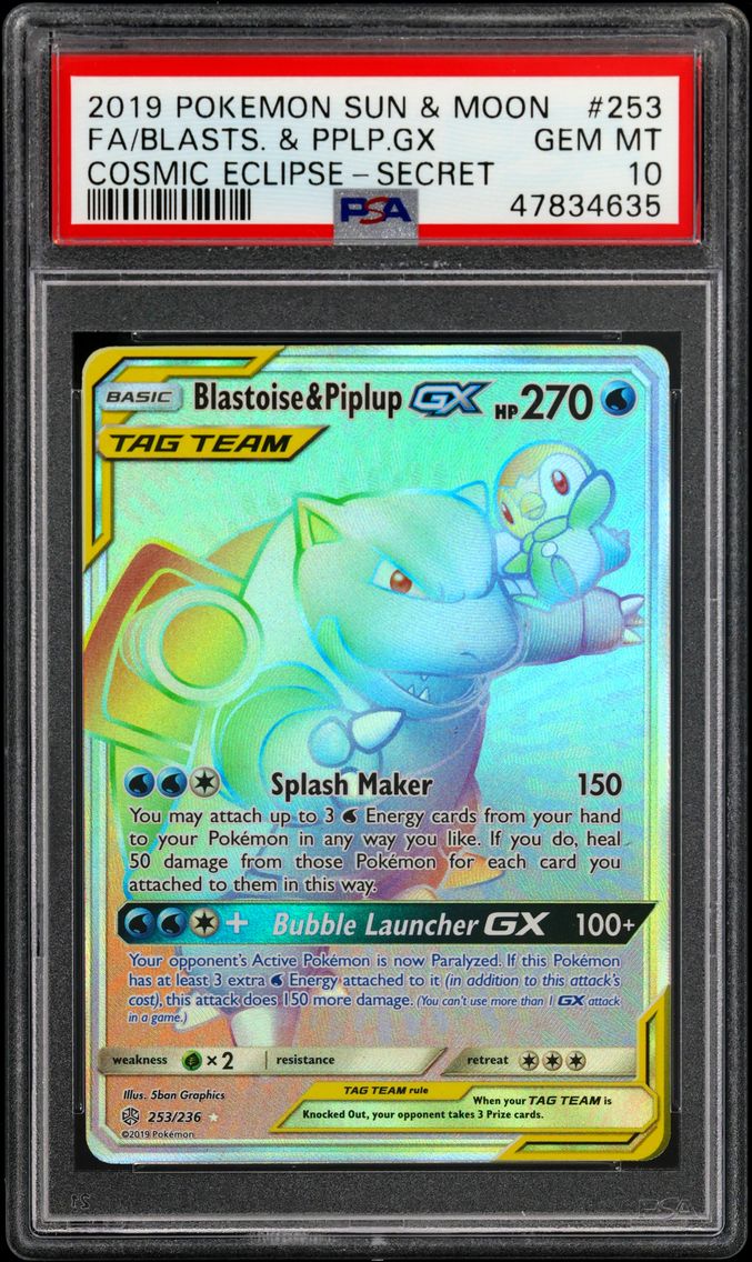 2019 #253 Full Art/Blastoise & P