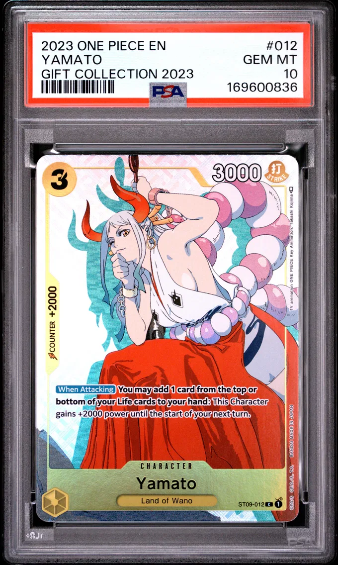 2023 #012 Yamato PSA 10 One Piece Gift Collection 2023
