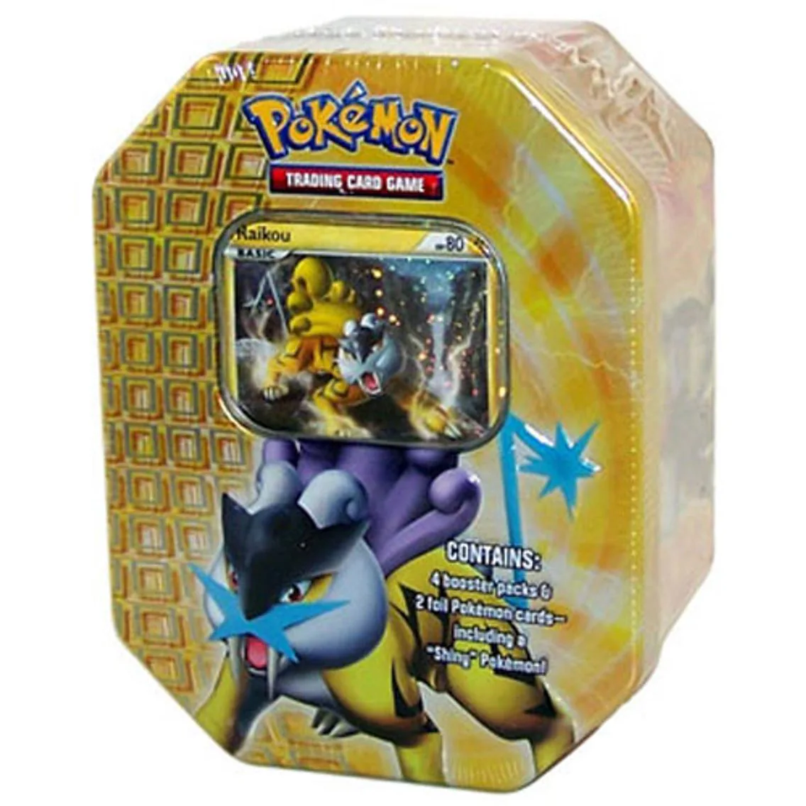 Shiny Raikou Tin (2010)