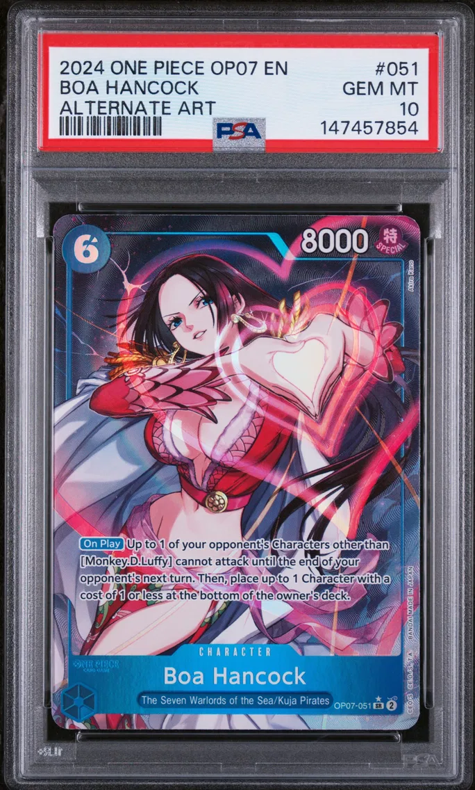 2024 #051 Boa Hancock PSA 10 One Piece OP07-500 Years in the Future