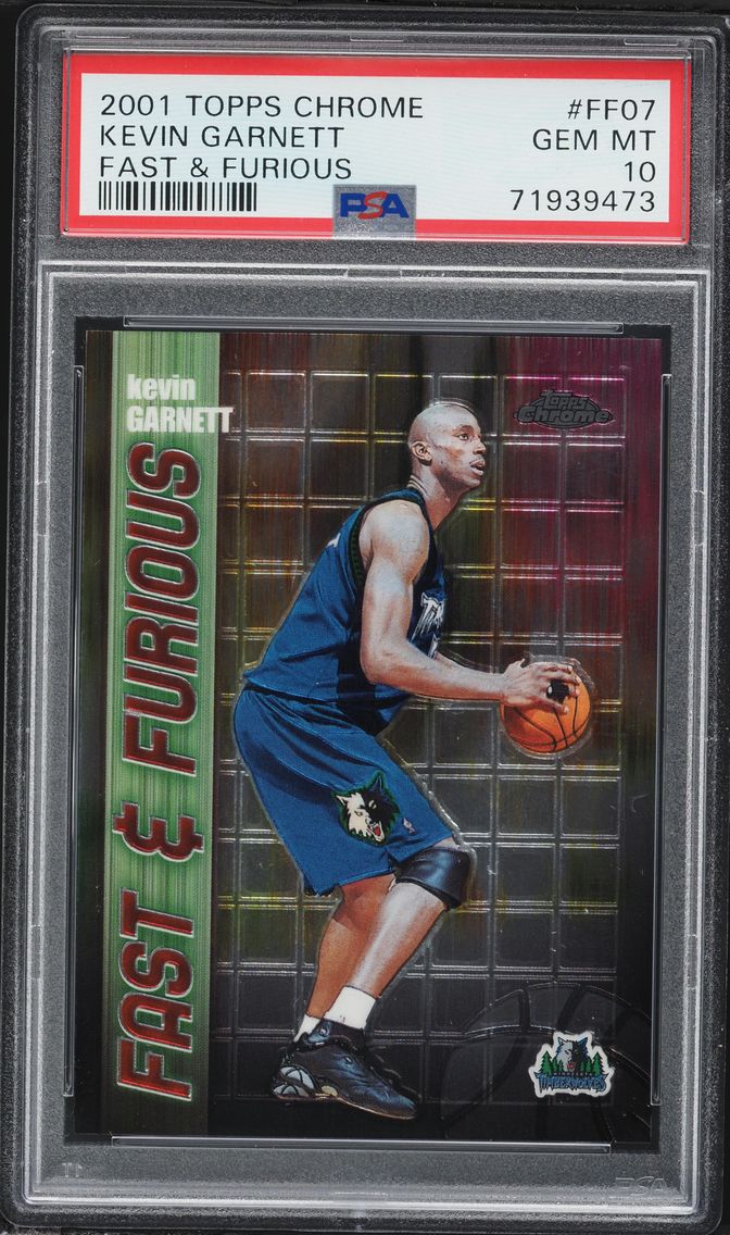 2001 #FF07 Kevin Garnett PSA 10