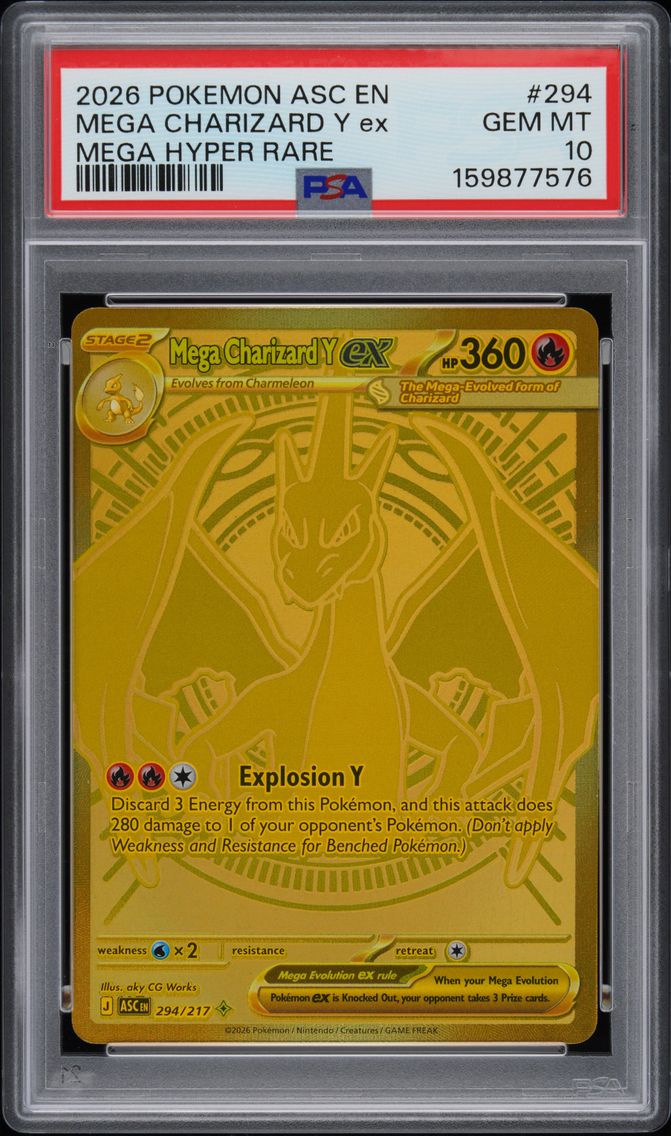 2026 #294 Mega Charizard Y EX PS