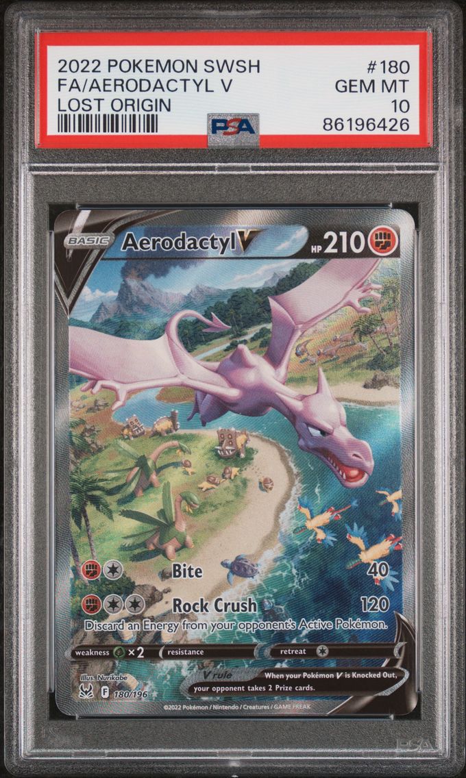 2022 #180 Full Art/Aerodactyl V 