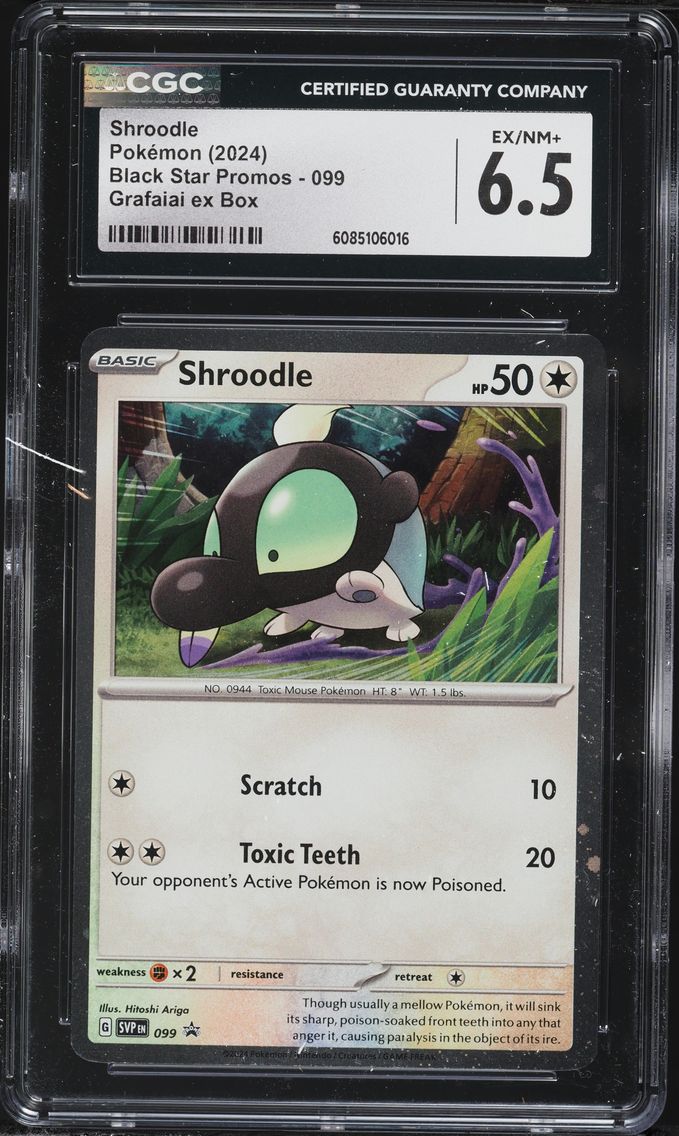 2023 #099 Shroodle CGC 6.5 Black