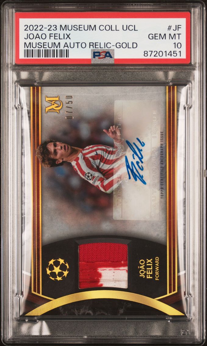 2022 #JF Joao Felix PSA 10 Topps