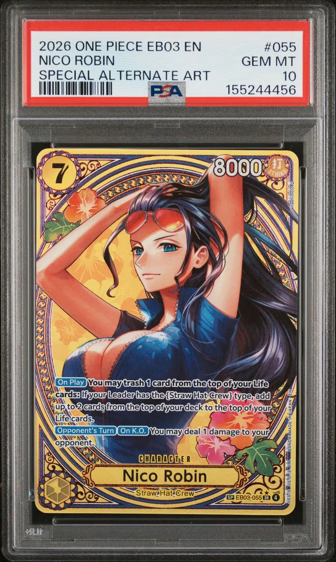 2026 #055 Nico Robin PSA 10 One 