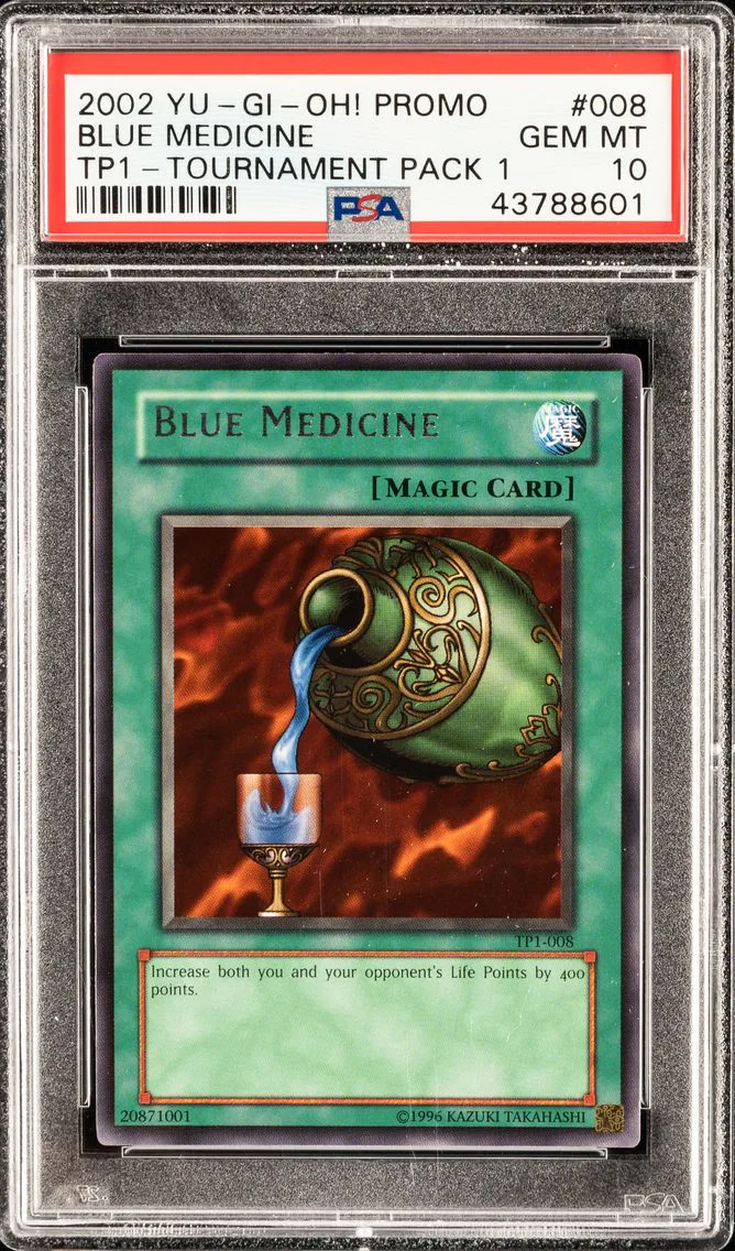 BLUE MEDICINE TP1-008 TOURNAMENT PACK 1 2002 PSA 10