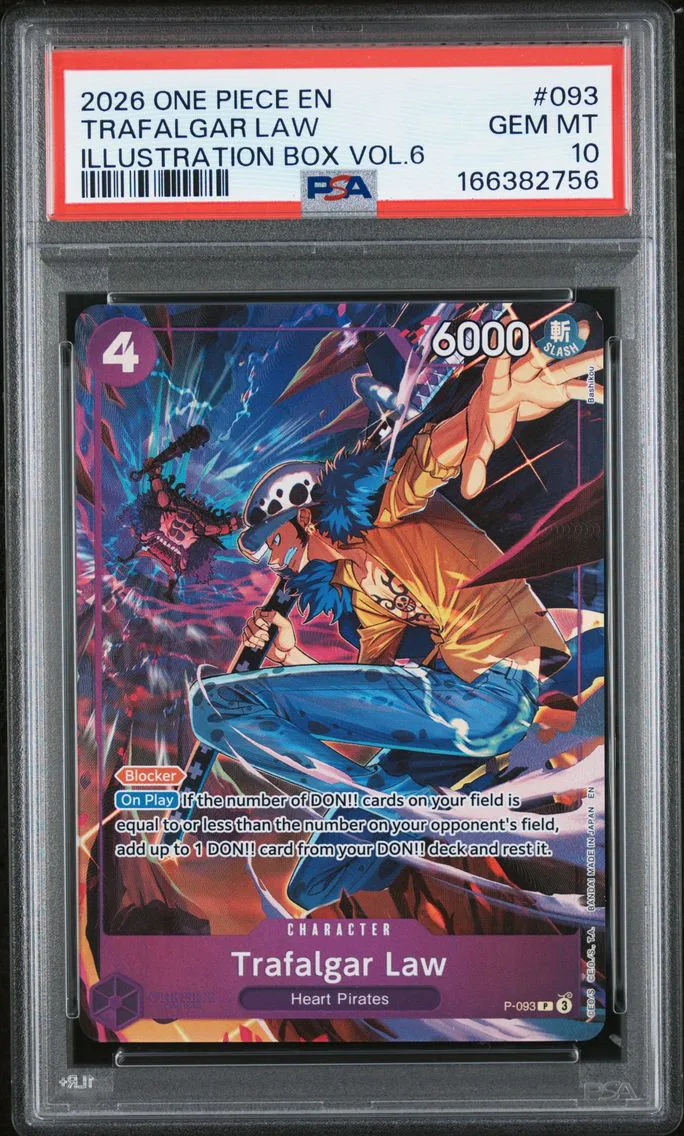 2026 #093 Trafalgar Law PSA 10 One Piece Promos