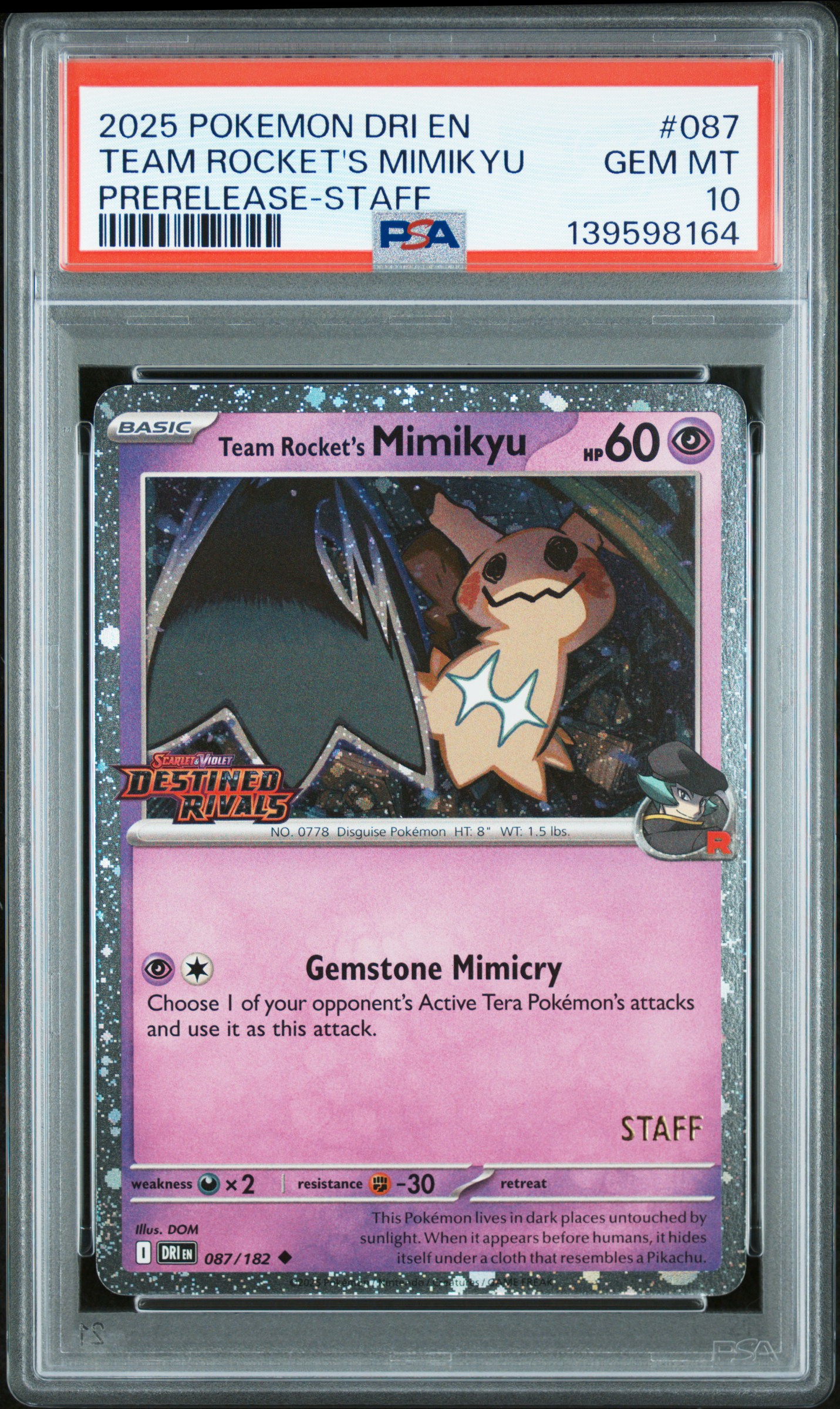 Team Rocket's Mimikyu