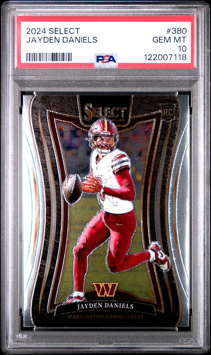 2024 #380 Jayden Daniels PSA 10 Panini Select