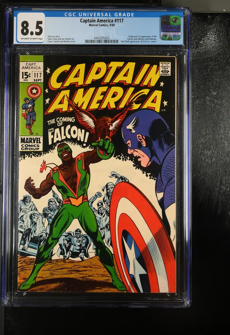 1969 Captain America #117 CGC 8.5 Marvel Comics