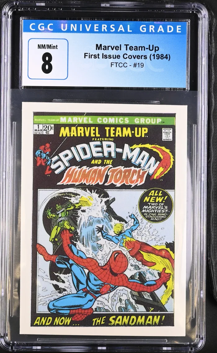 1984 #19 Marvel Team-Up CGC 8 Marvel Superheroes First Issue Covers - English