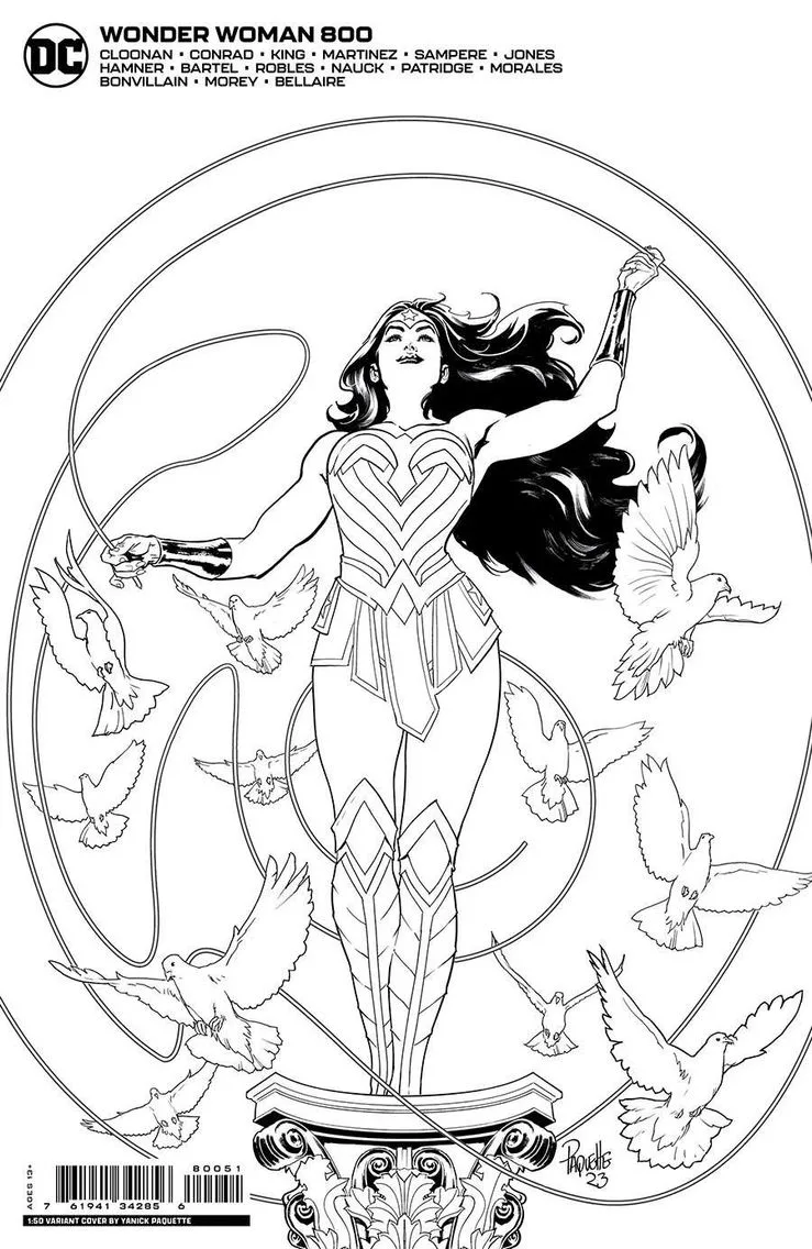 2023 #NA 2023 Wonder Woman (1st Series) #800/E DC Comics