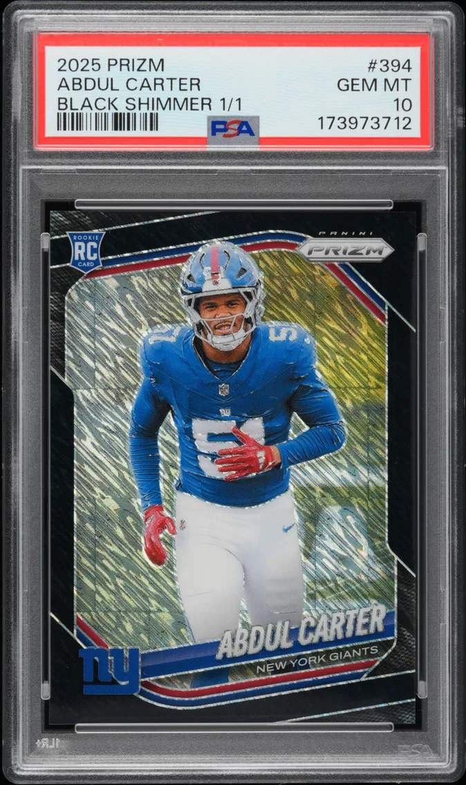 2025 #394 Abdul Carter PSA 10 Pa