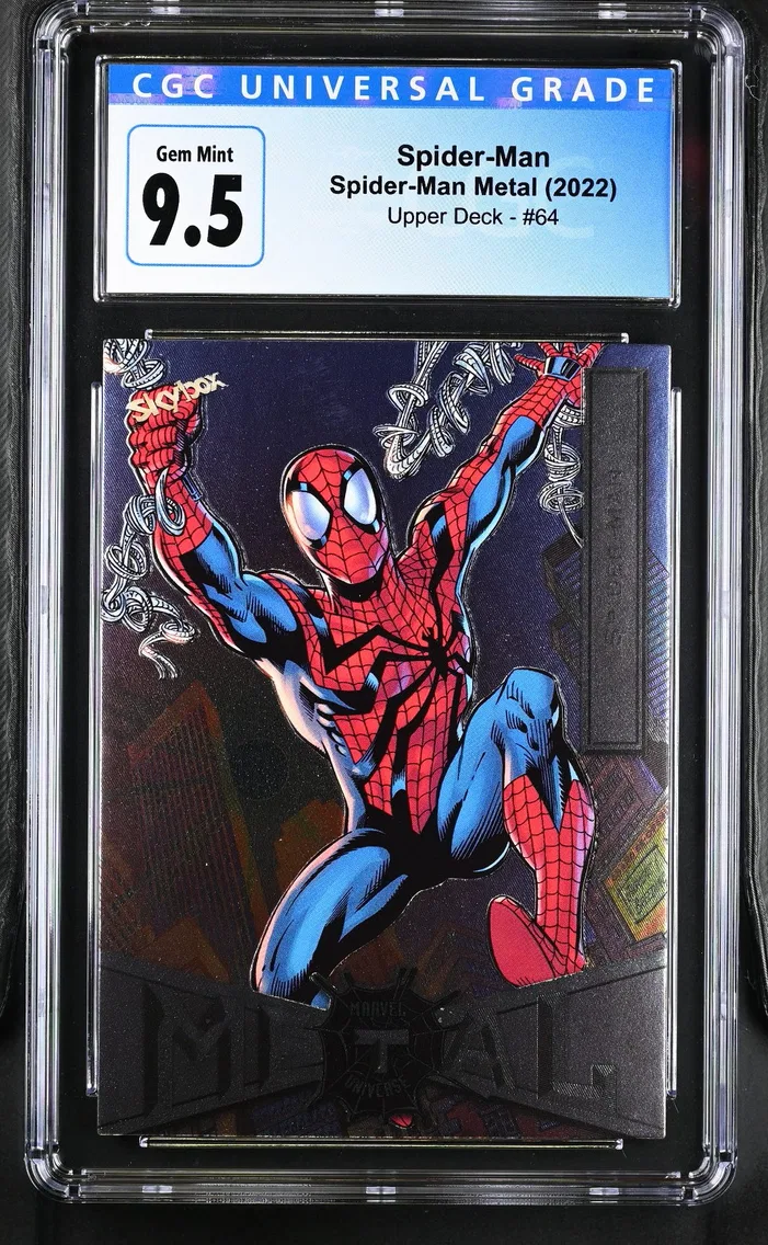 2022 #64 Spider-Man CGC 10 Spider-Man Metal - English