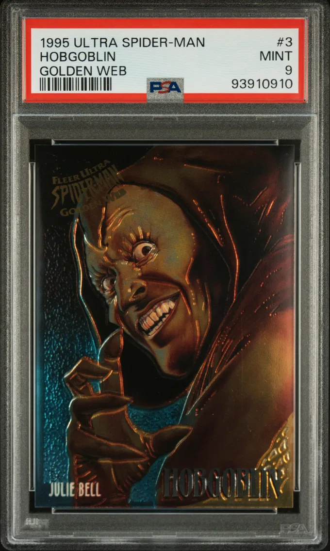 1995 #3 Hobgoblin PSA 9 Ultra Spider-Man Golden Web
