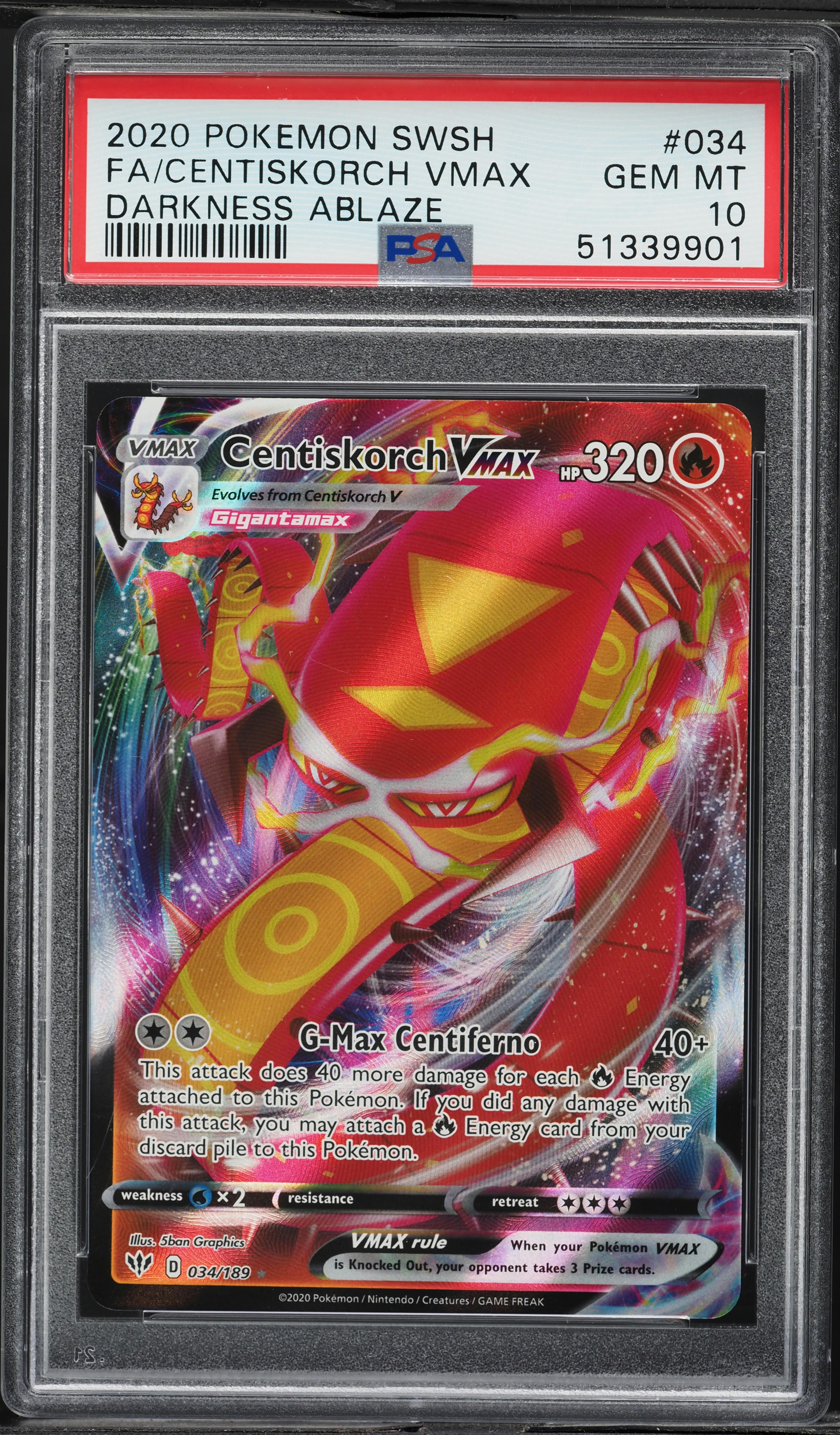 Full Art/Centiskorch Vmax