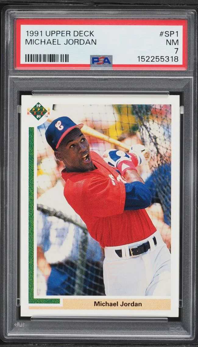 1991 #SP1 Michael Jordan PSA 7 Upper Deck ROOKIE