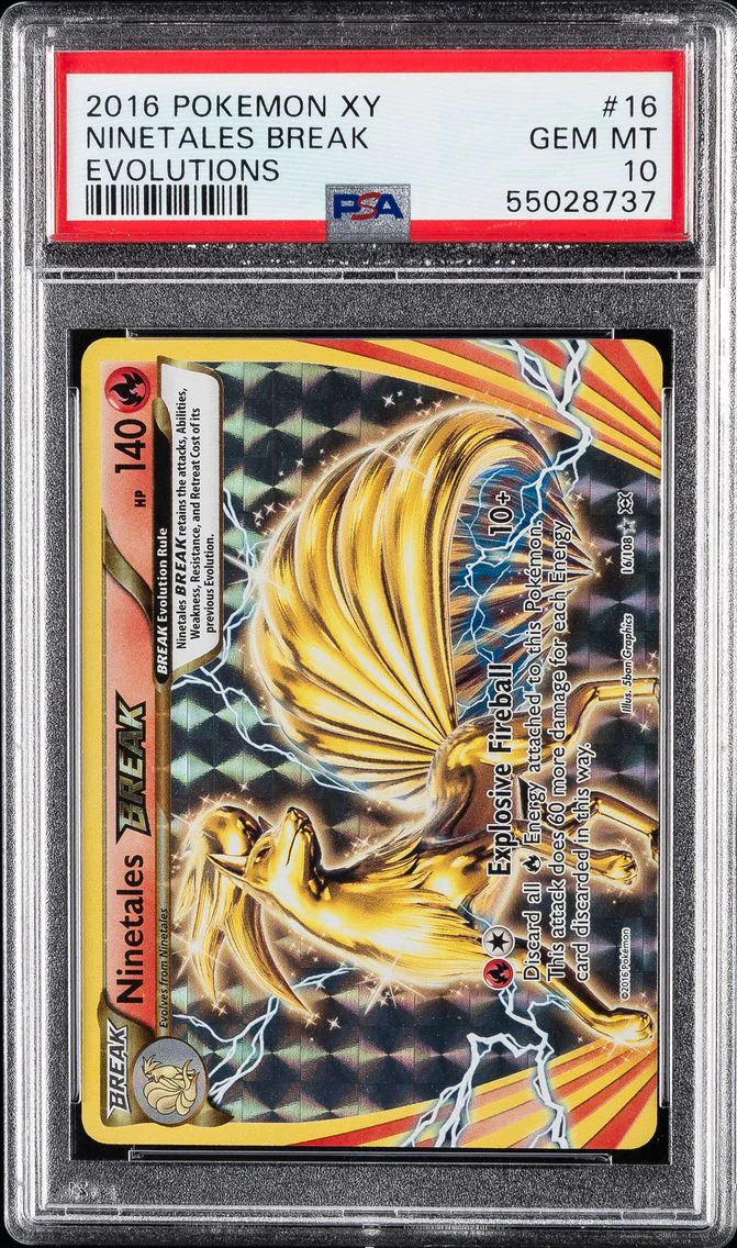 2016 #16 Ninetales Break PSA 10