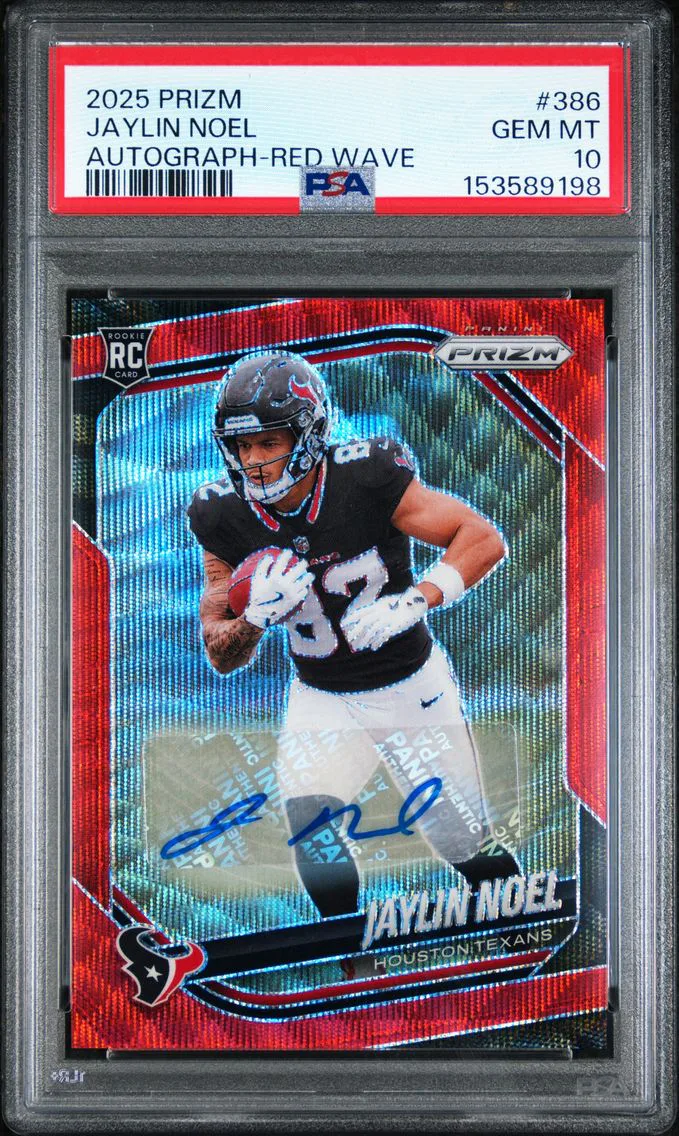 2025 #386 Jaylin Noel PSA 10 Panini Prizm