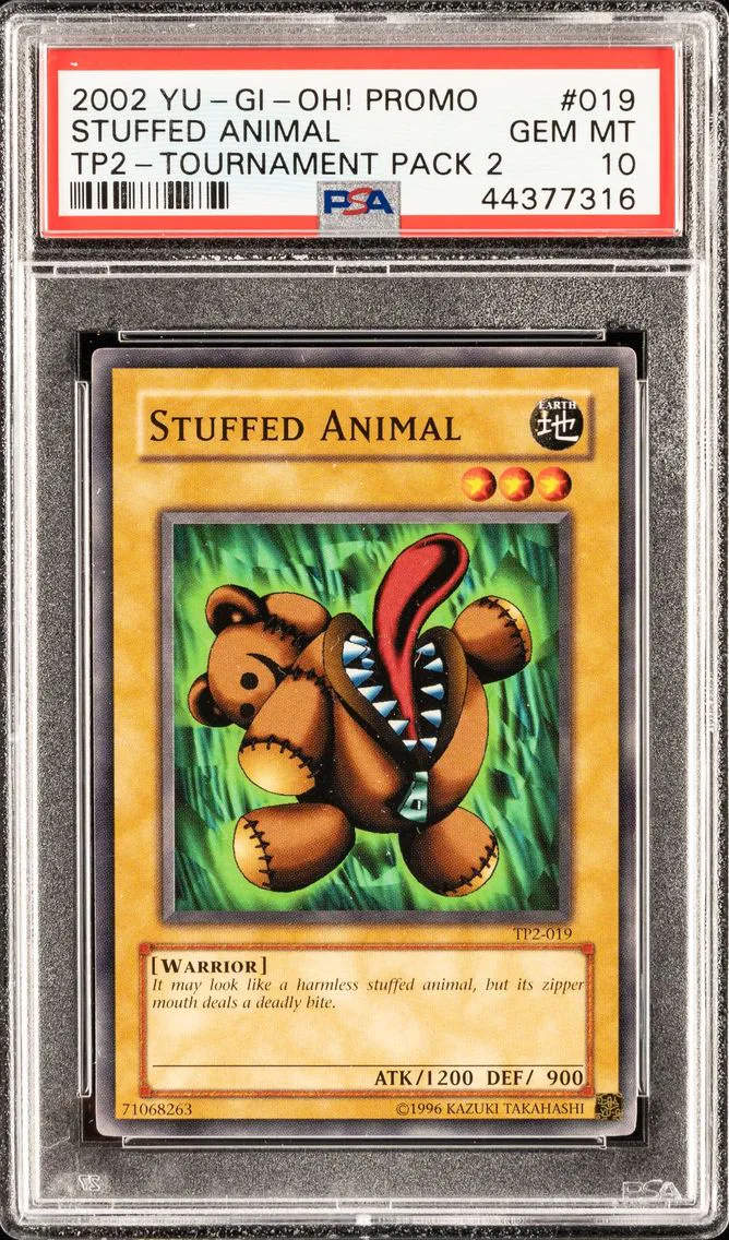STUFFED ANIMAL TP2-019 TOURNAMENT PACK 2 2002 PSA 10