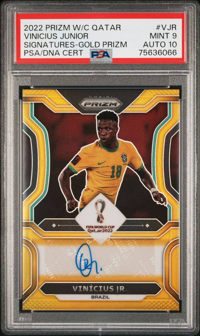 2022 #VJR Vinicius Jr. PSA 9 Pan