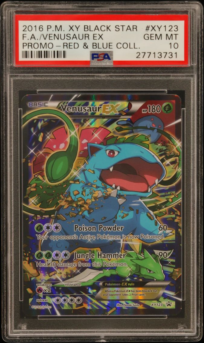 2016 #XY123 Full Art/Venusaur EX