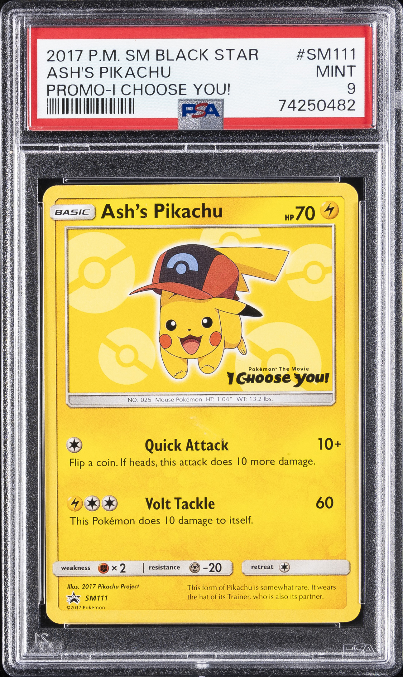 ASH'S PIKACHU