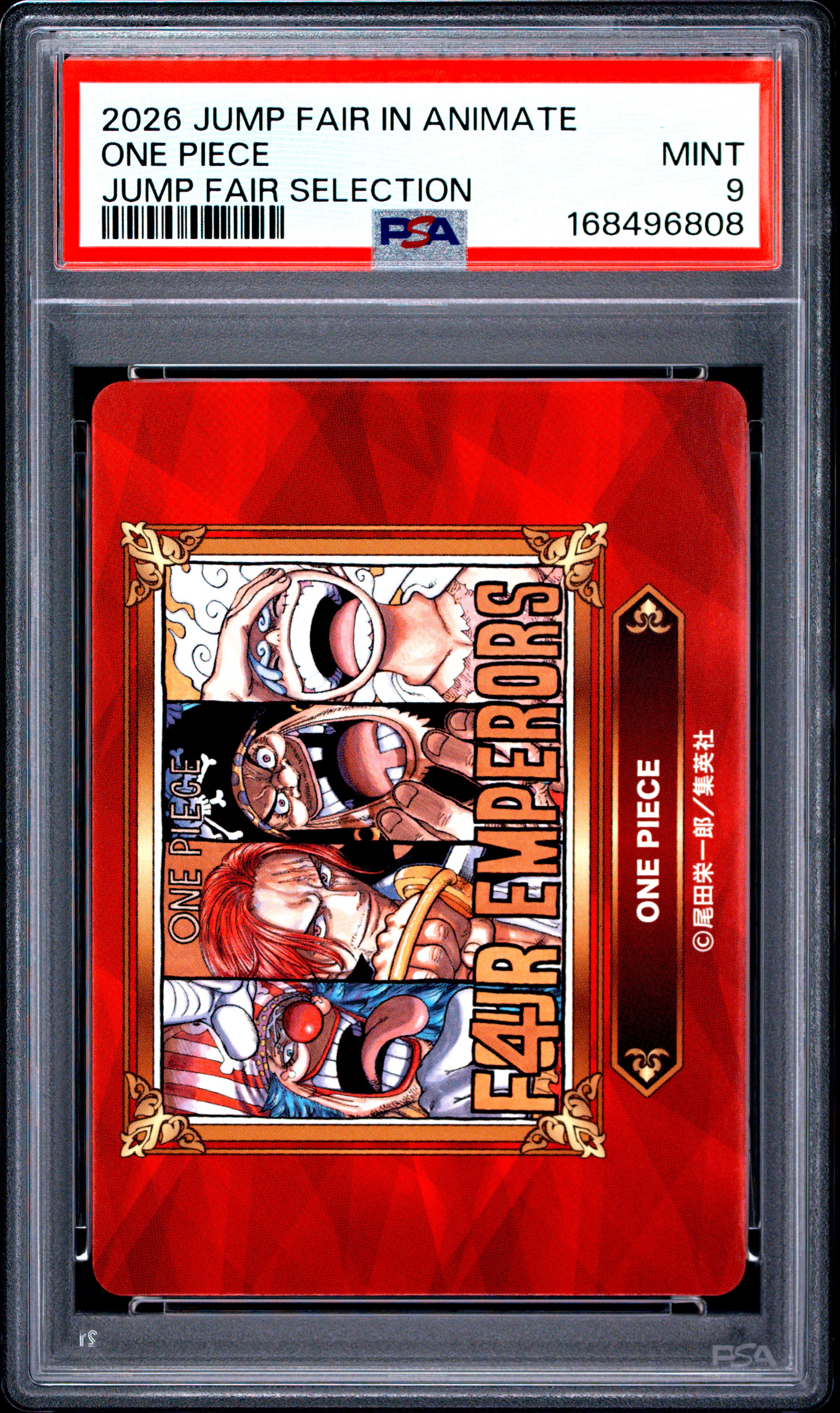 2026 #Na One Piece PSA 9 Jump Fair In Animate Jump Fair Selection