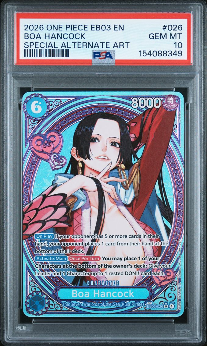 2026 #026 Boa Hancock PSA 10 One