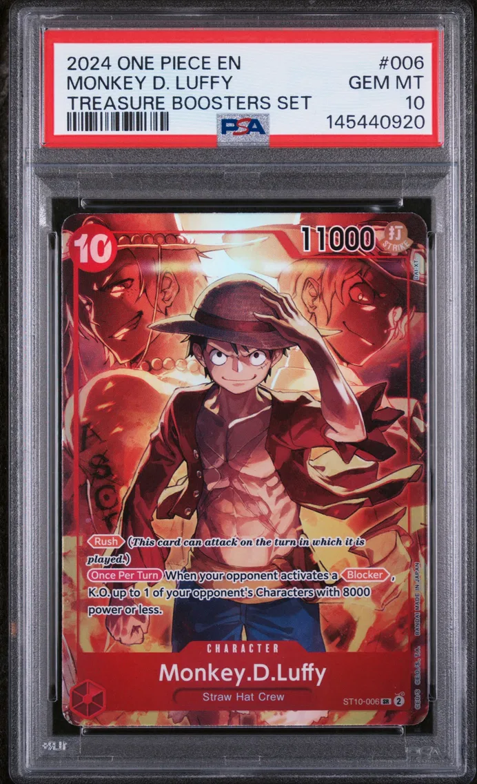 2024 #006 Monkey D. Luffy PSA 10 One Piece Promos