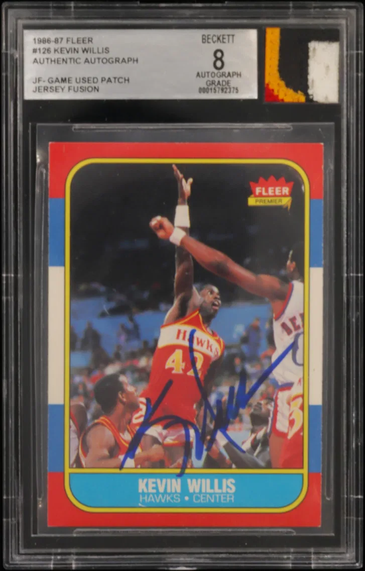 1986 #126 Kevin Willis RC BGS 0 Fleer