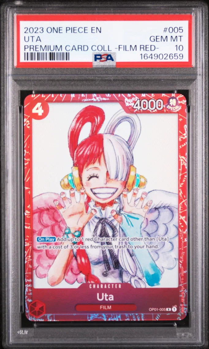 2023 #005 Uta PSA 10 One Piece Premium Card Collection -One Piece Film Red-