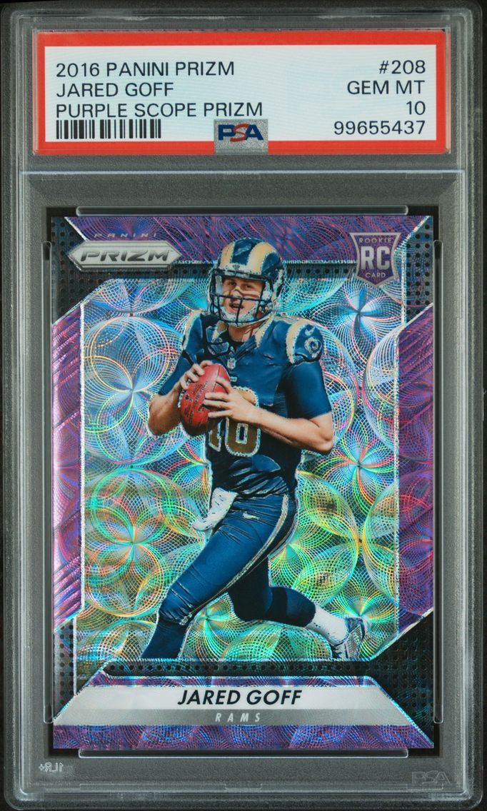 2016 #208 JARED GOFF PSA 10 Pani
