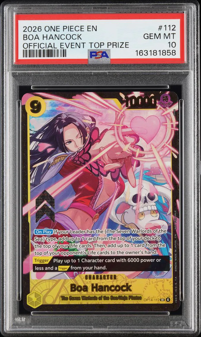 2026 #112 Boa Hancock PSA 10 One