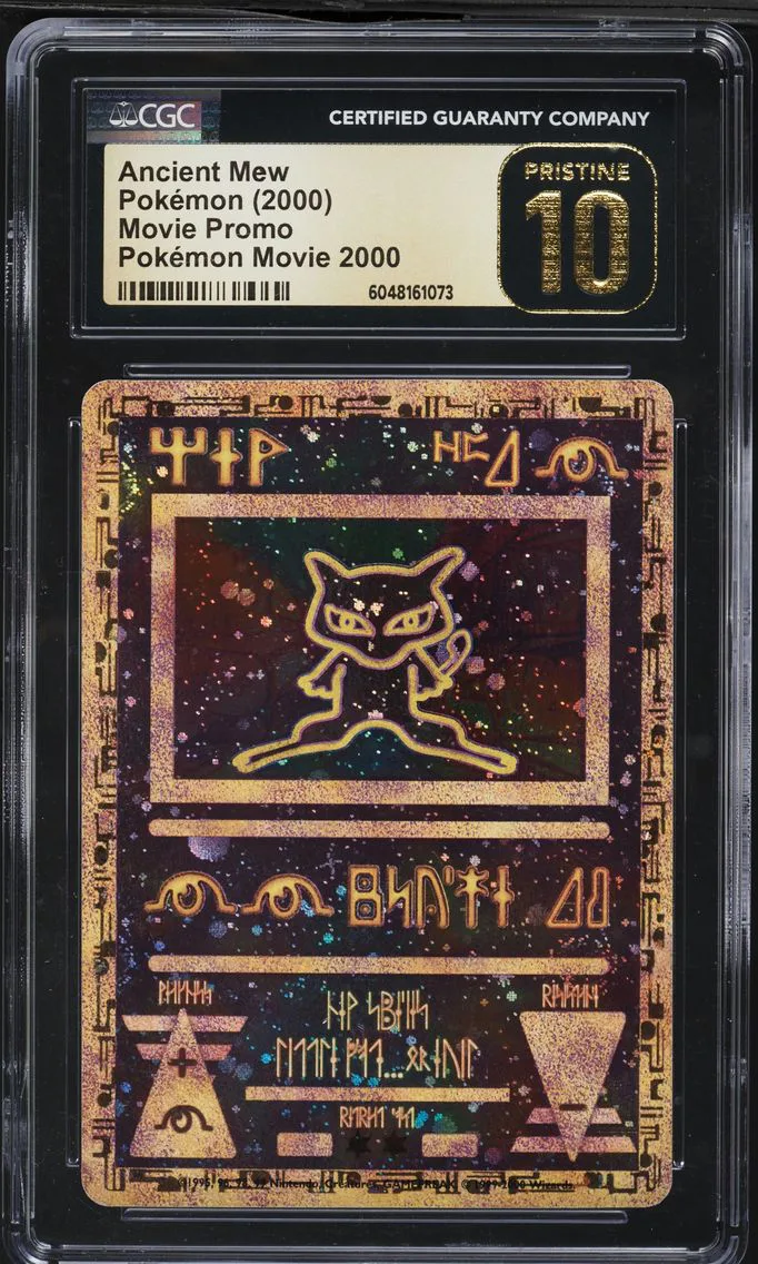 2000 #NA Ancient Mew CGC 10 Pristine Game Movie Pokemon