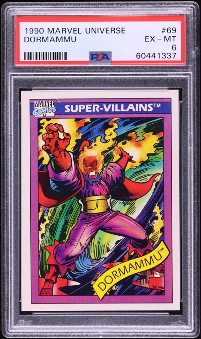 1990 #69 Impel Marvel Universe Dormammu EXMT PSA 6
