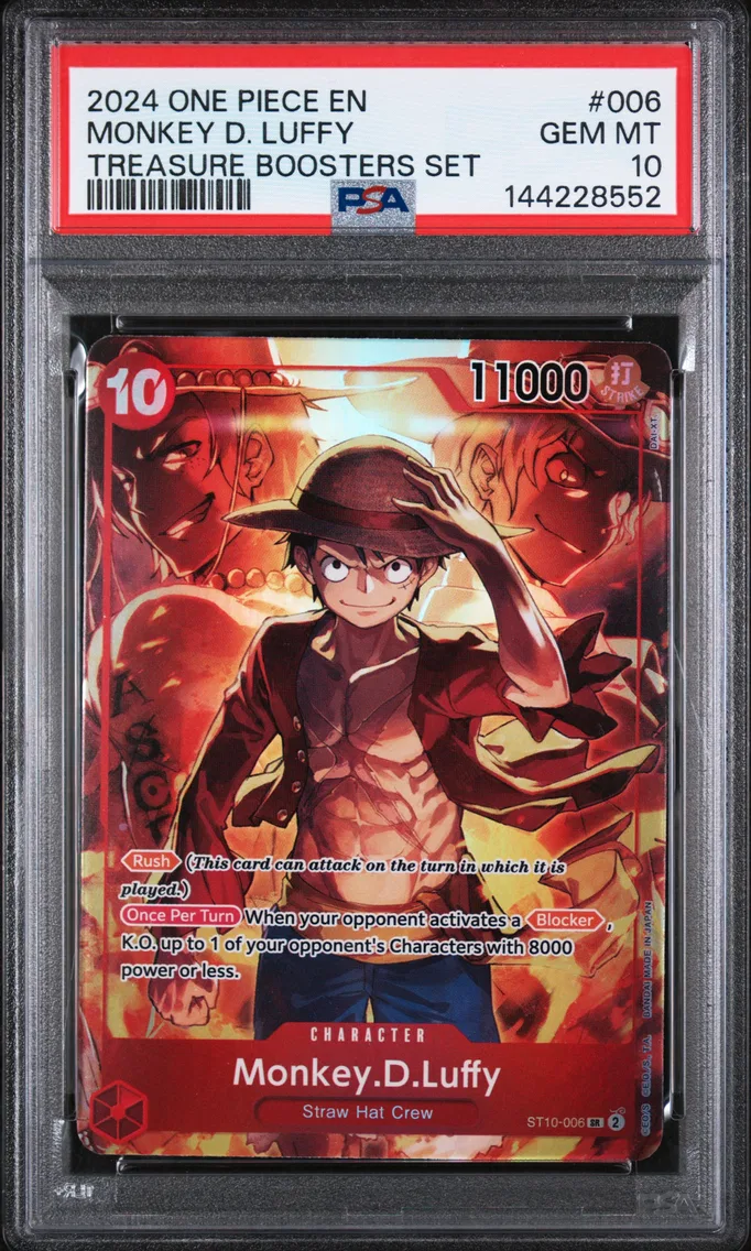 2024 #006 Monkey D. Luffy PSA 10 One Piece Promos