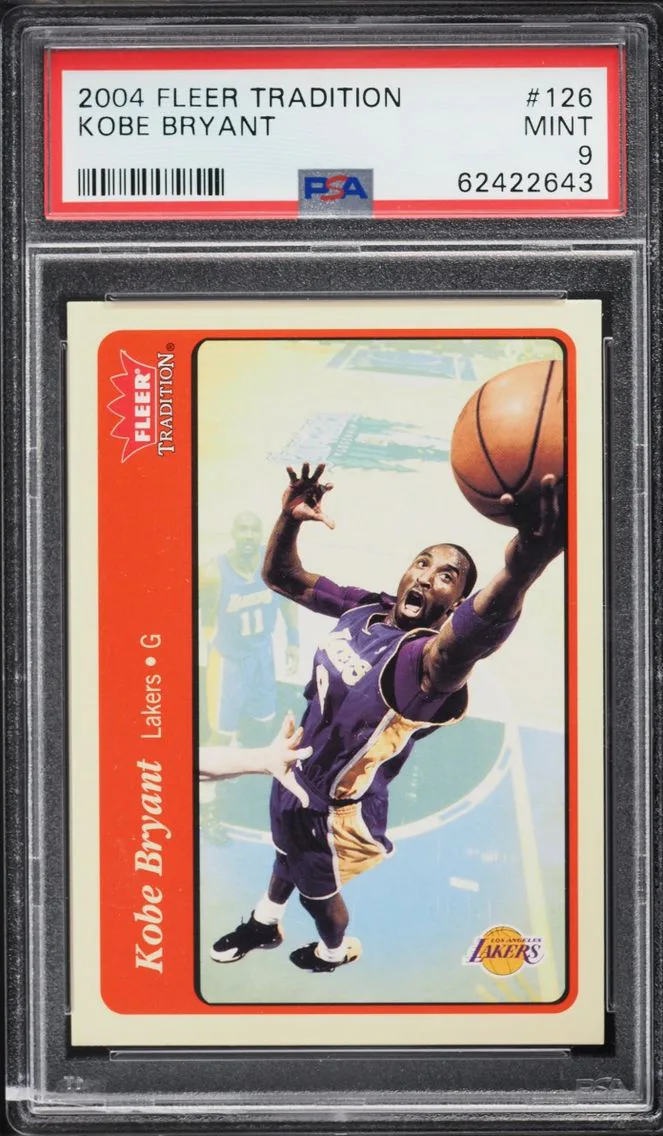 2004 #126 Kobe Bryant PSA 9 Fleer Tradition