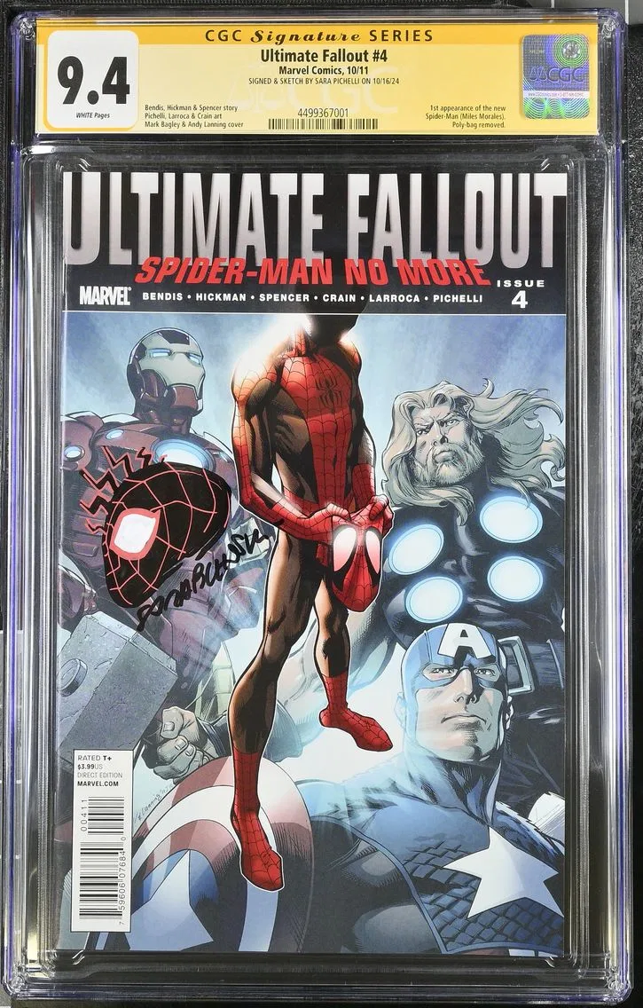 2011 Ultimate Fallout #4 CGC 9.4 Marvel Comics