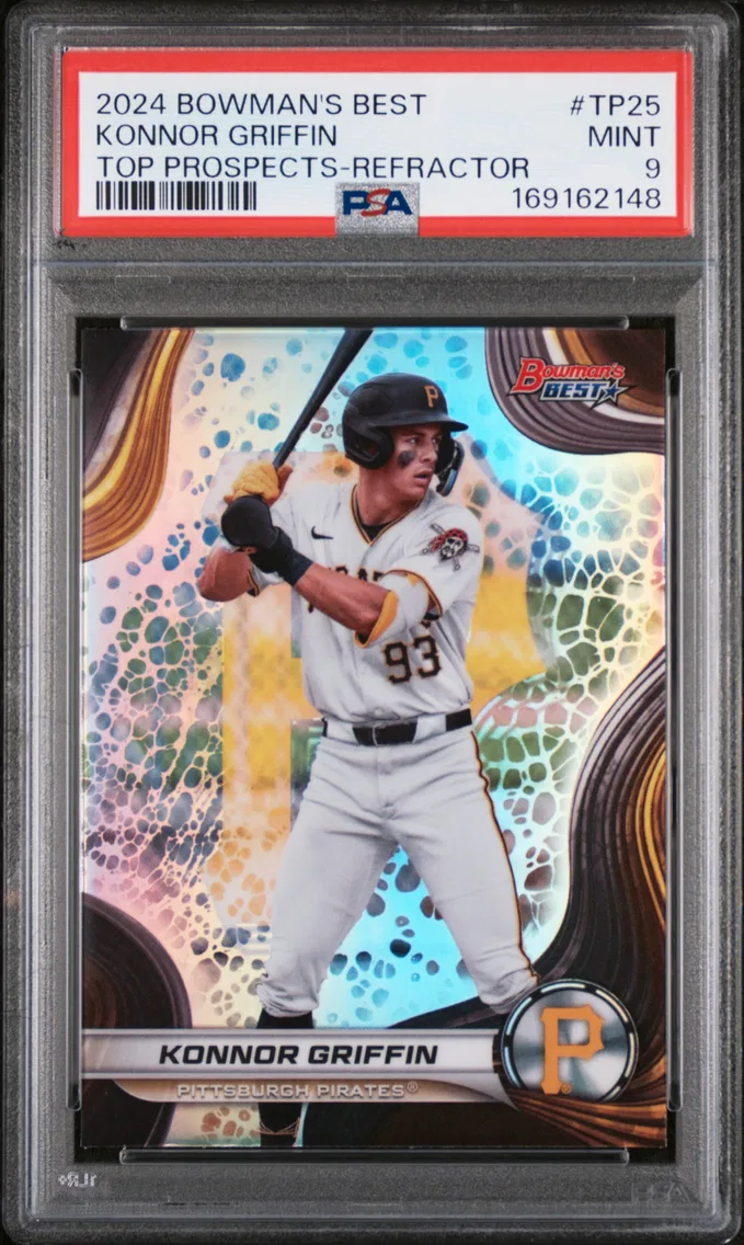 2024 #TP25 Konnor Griffin PSA 9 Bowman's Best Top Prospects