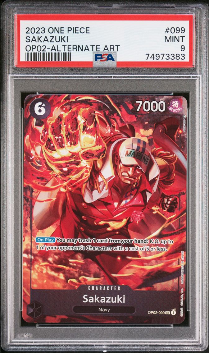 2023 #099 Sakazuki PSA 9 One Pie